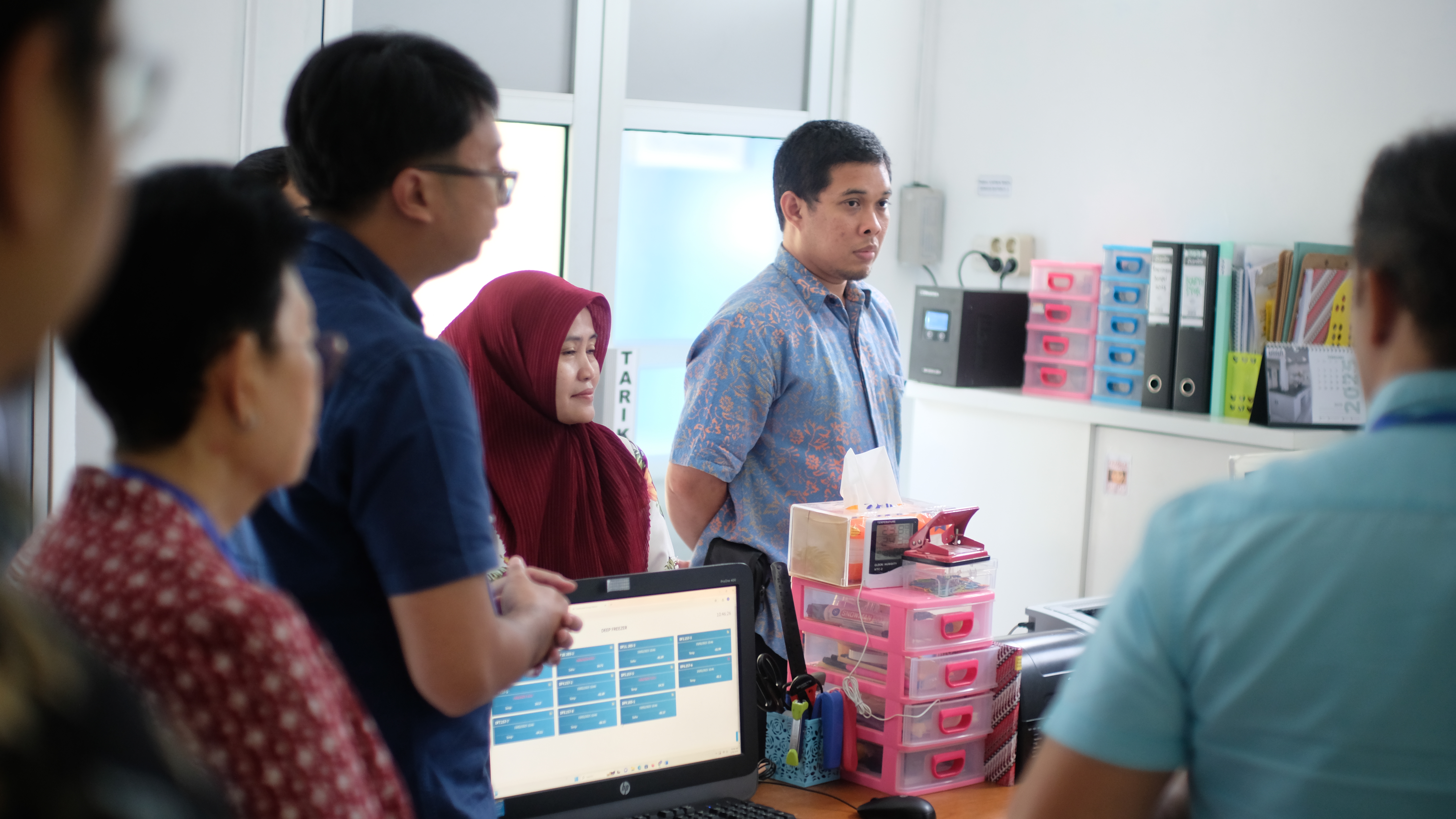 Pendampingan Penguatan Manajemen Biorepository Labkesmas Rujukan Nasional dan Sistem Rujukan Penyakit Prioritas bersama FIND