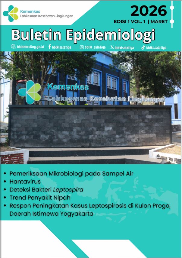 Buletin Epidemiologi Edisi 1 Vol 1